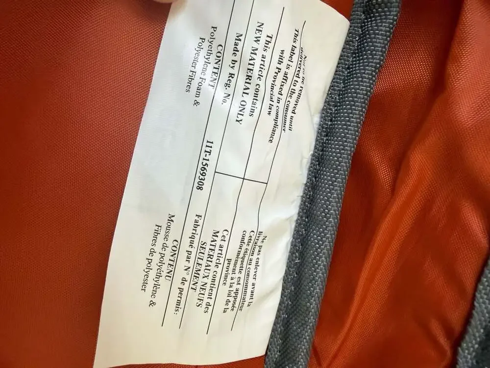 eBags EB2146-16C Professional Slim Laptop Backpack Gray Orange Travel